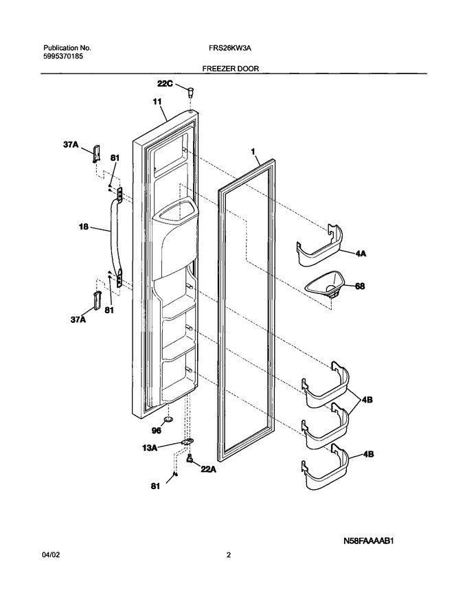 Diagram for FRS26KW3AQ3