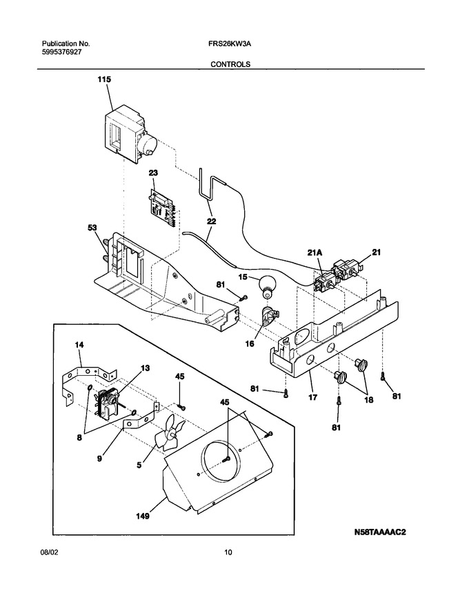 Diagram for FRS26KW3AW5