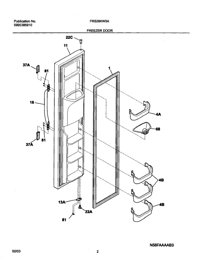 Diagram for FRS26KW3AW6