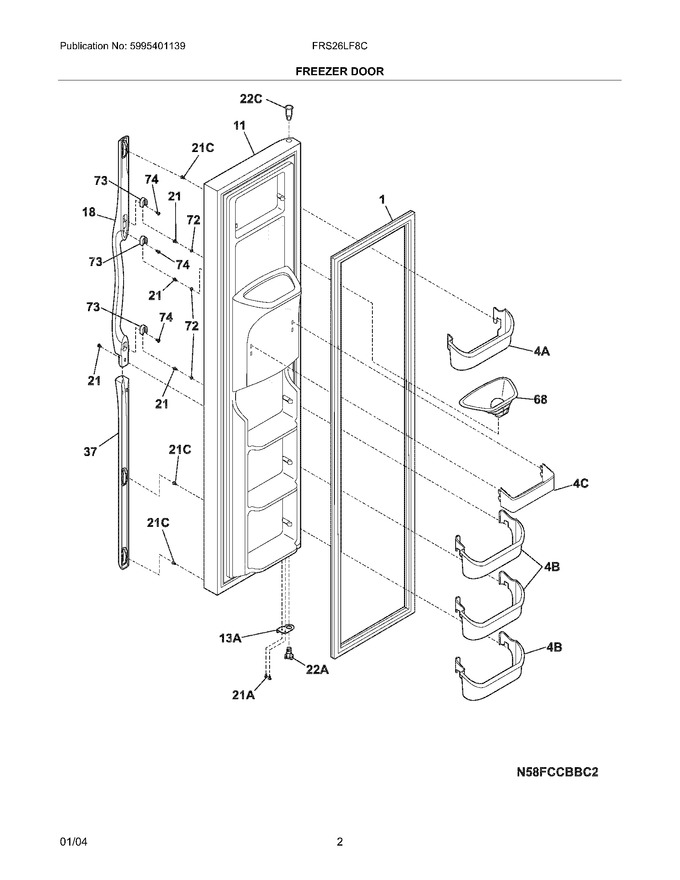 Diagram for FRS26LF8CB0