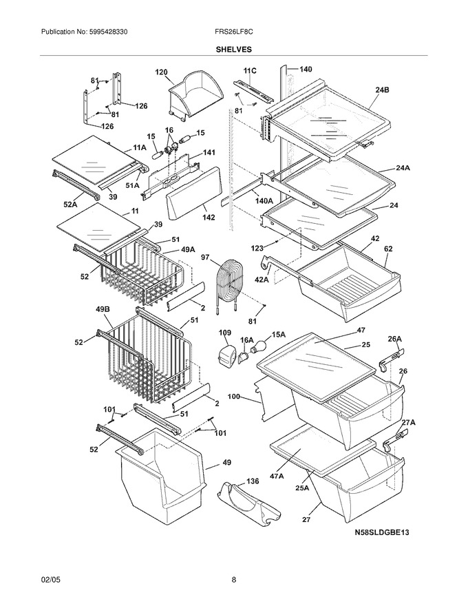 Diagram for FRS26LF8CW4