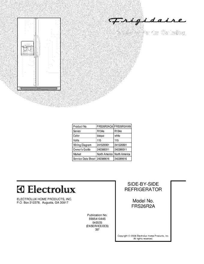 Diagram for FRS26R2AW8