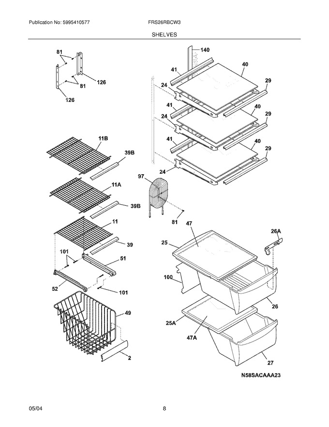 Diagram for FRS26RBCW3