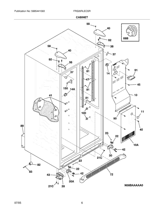 Diagram for FRS26RLECSR