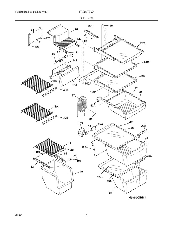 Diagram for FRS26TS6DW5