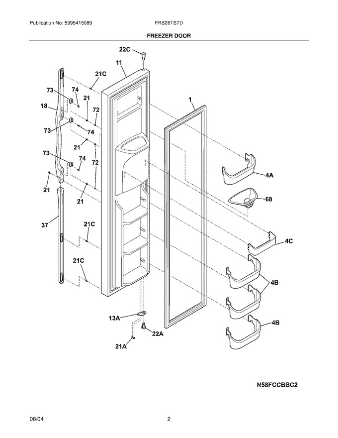 Diagram for FRS26TS7DW2