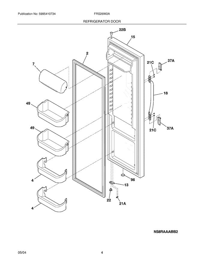 Diagram for FRS26W2AW8