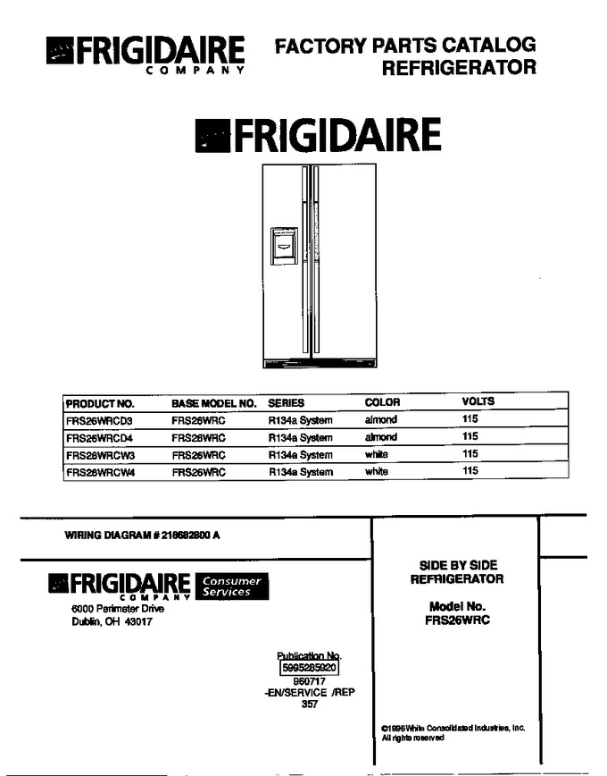 Diagram for FRS26WRCD4