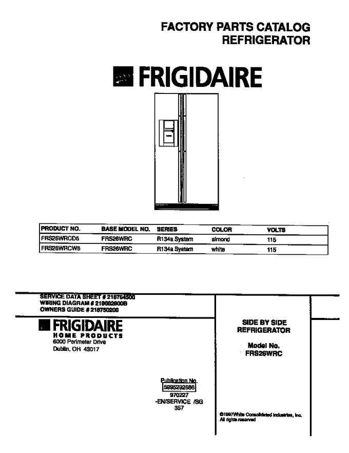 Diagram for FRS26WRCD6