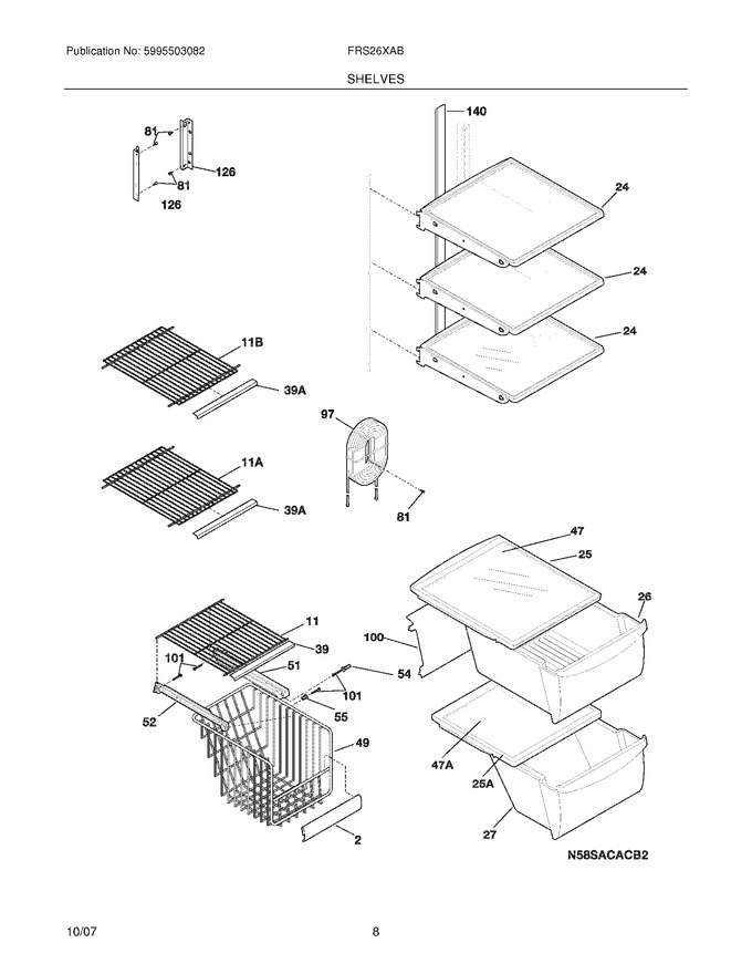 Diagram for FRS26XABW0