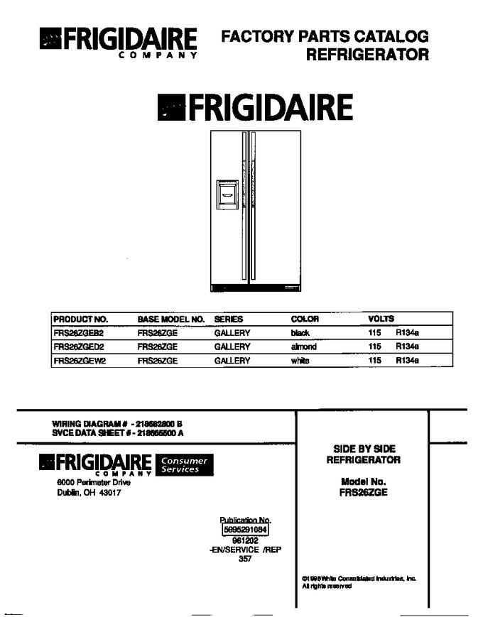 Diagram for FRS26ZGEB2