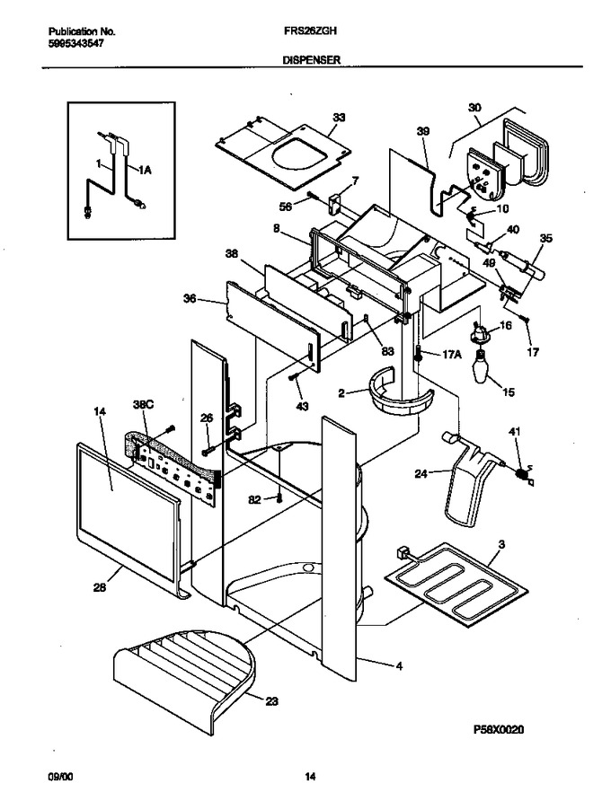 Diagram for FRS26ZGHW4