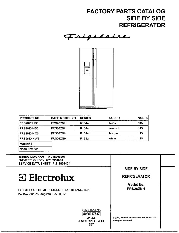 Diagram for FRS26ZNHW5