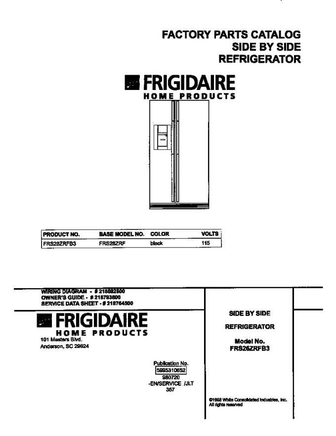 Diagram for FRS26ZRFB3