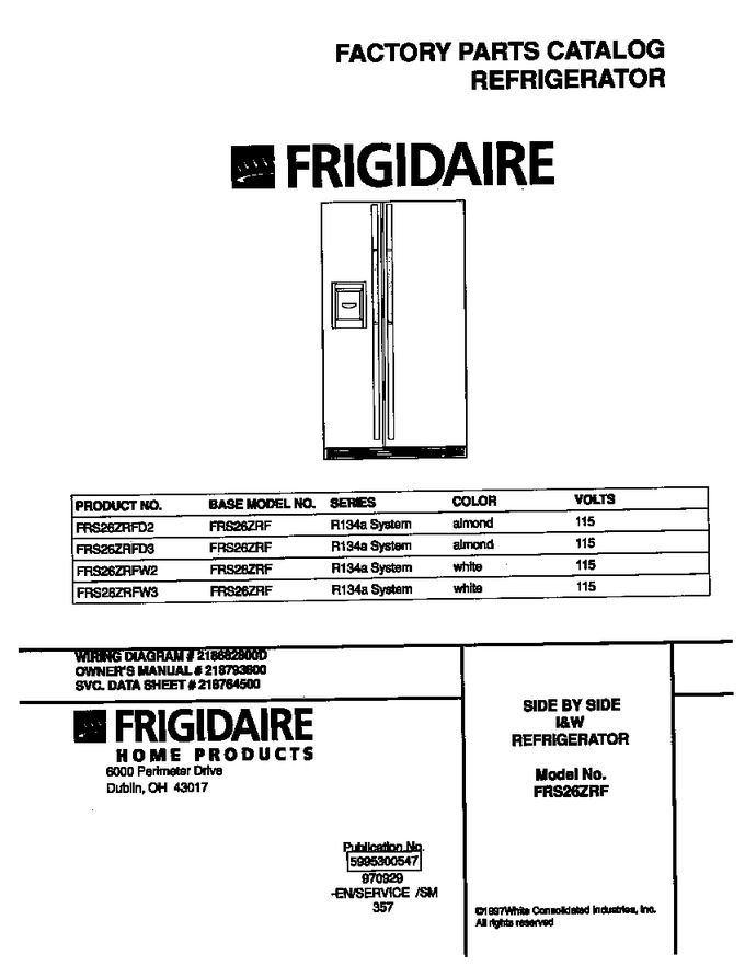 Diagram for FRS26ZRFW3