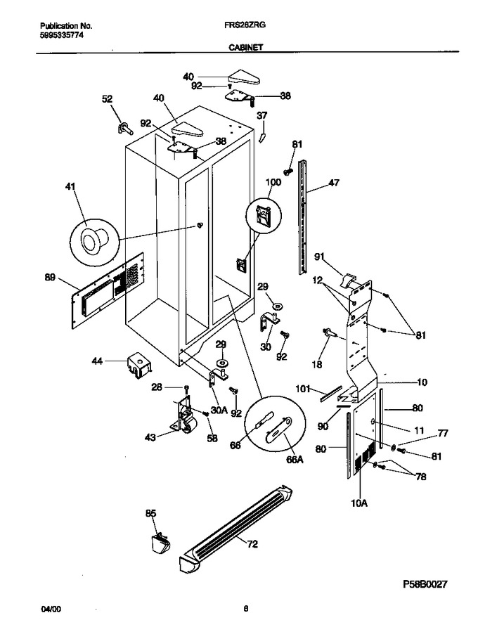 Diagram for FRS26ZRGWA