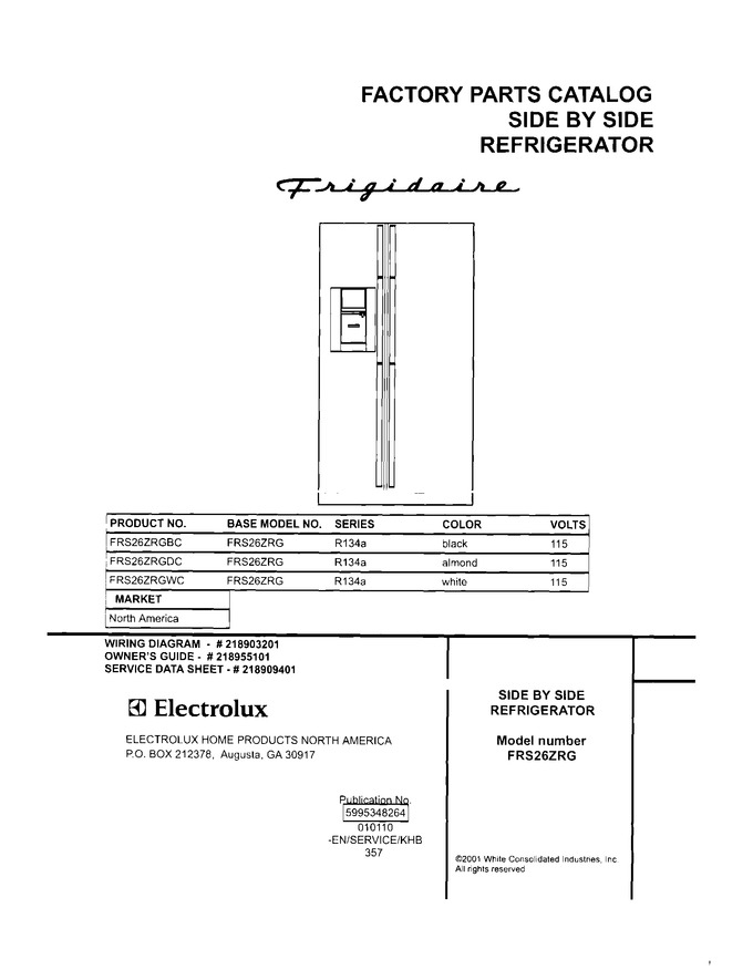 Diagram for FRS26ZRGWC