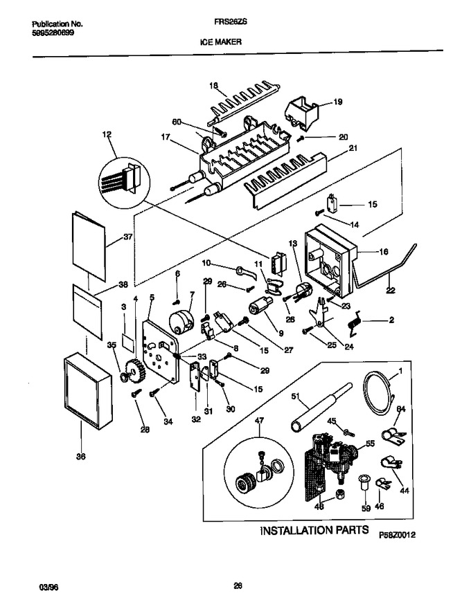 Diagram for FRS26ZSEW0