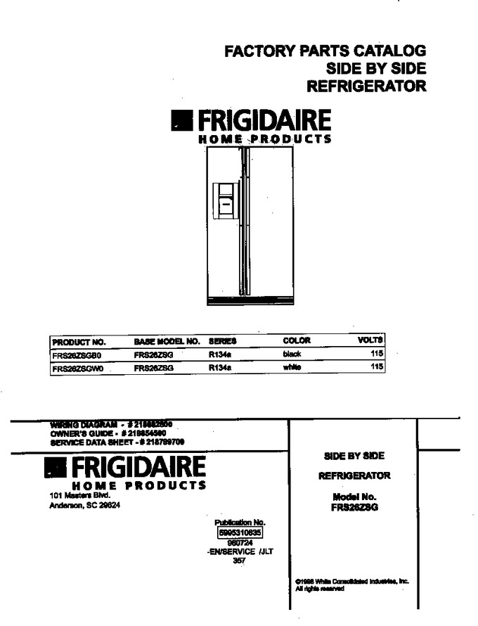 Diagram for FRS26ZSGB0