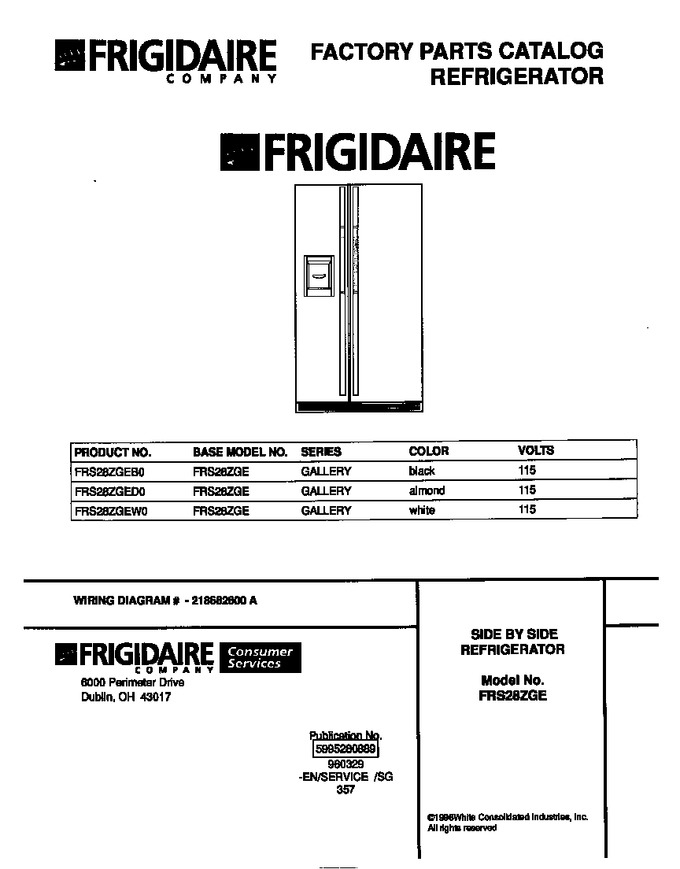 Diagram for FRS28ZGEW0