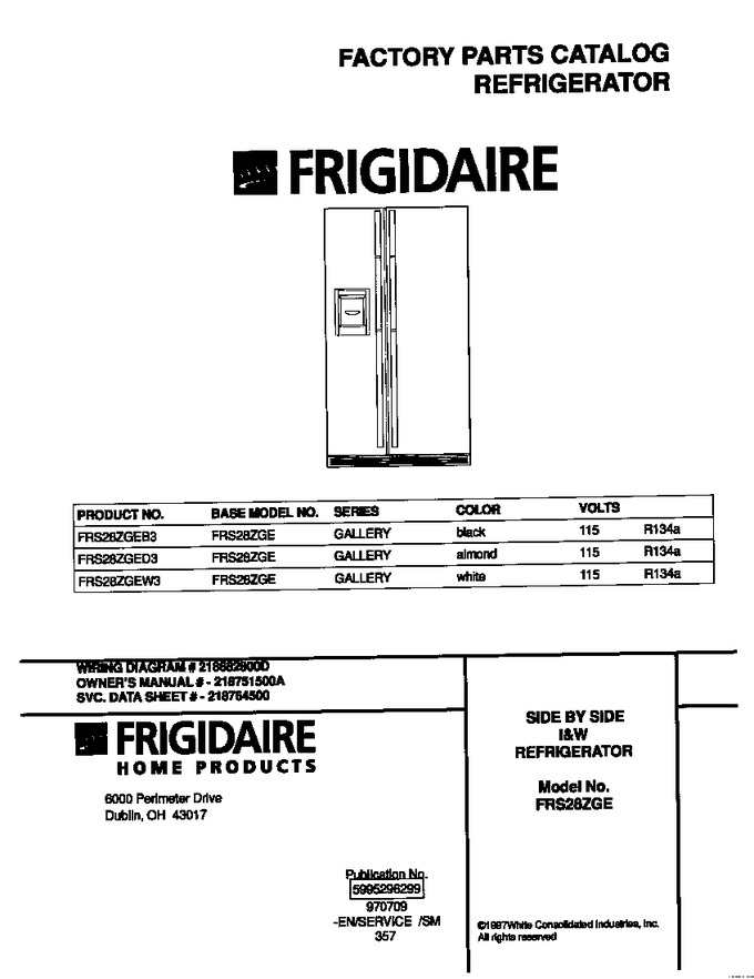 Diagram for FRS28ZGED3