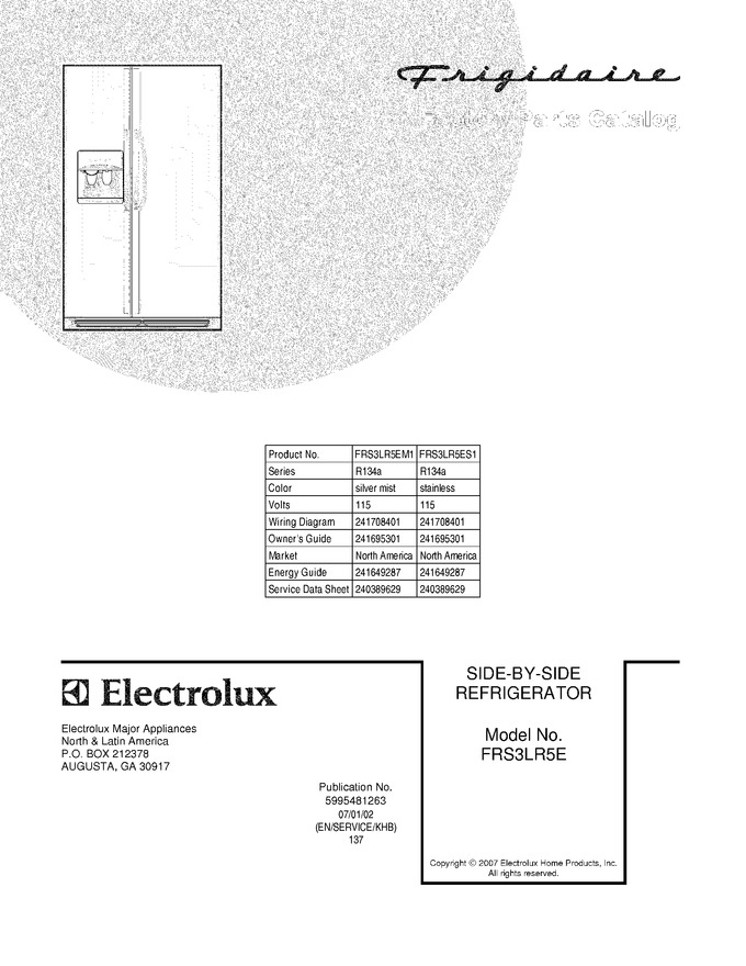 Diagram for FRS3LR5EM1