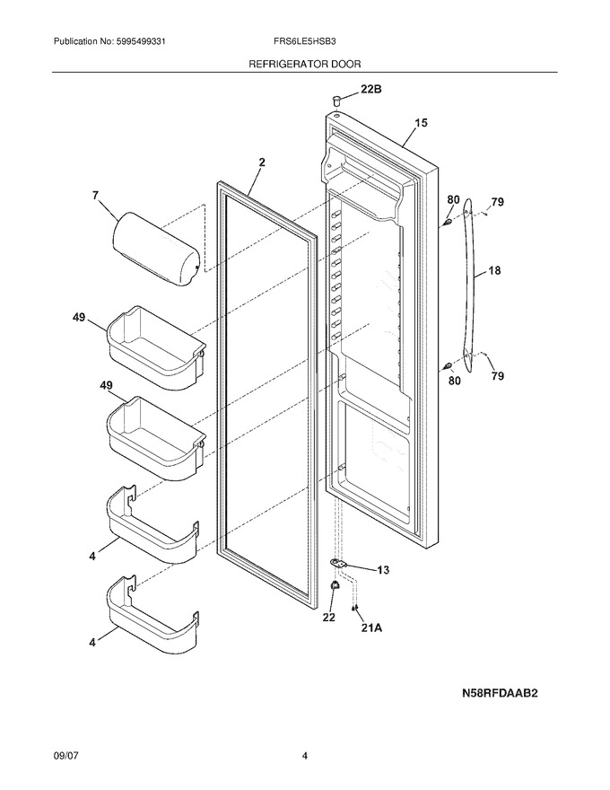 Diagram for FRS6LE5HSB3