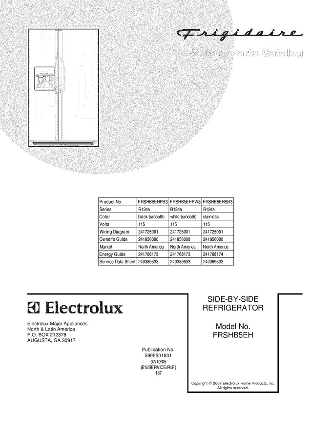 Diagram for FRSHB5EHSB3