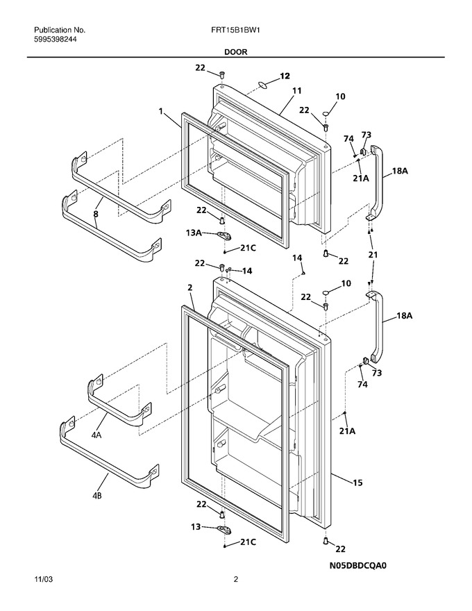 Diagram for FRT15B1BW1