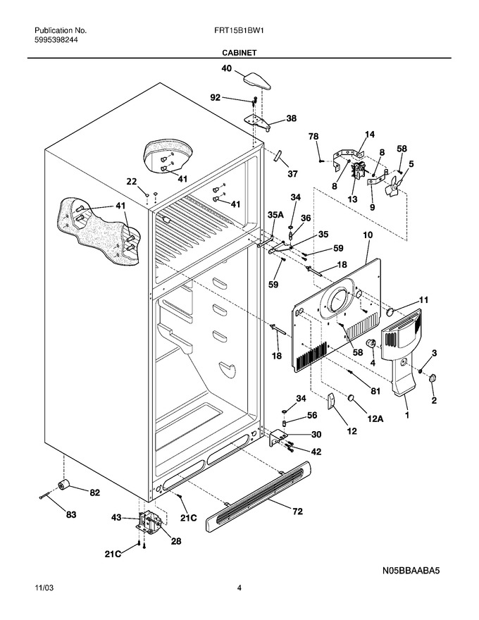 Diagram for FRT15B1BW1