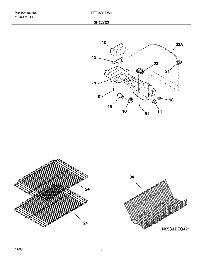 Diagram for FRT15B1BW1