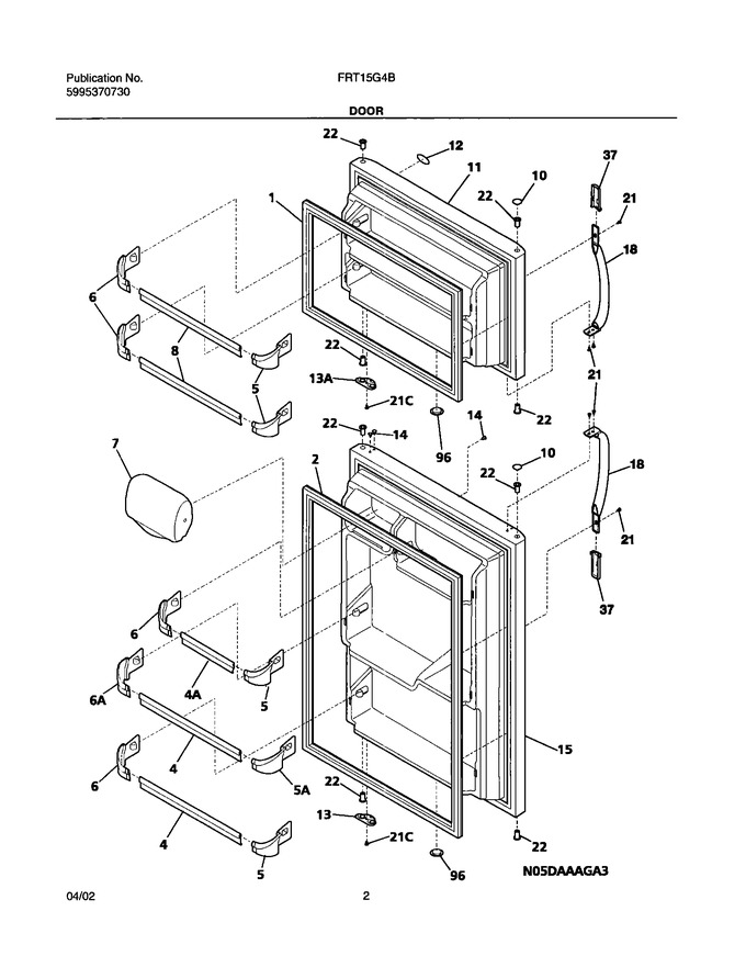 Diagram for FRT15G4BW0