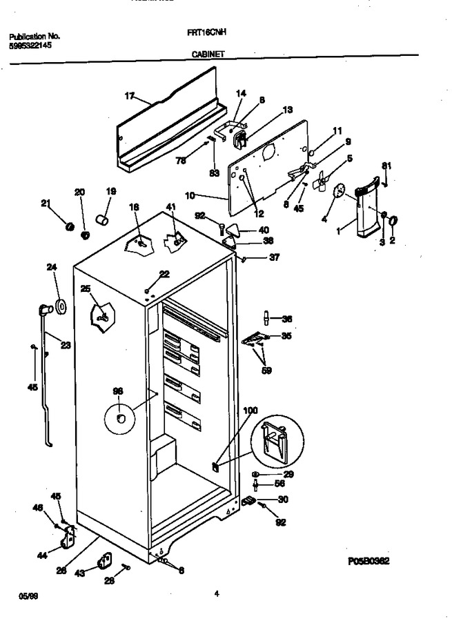 Diagram for FRT16CNHW0