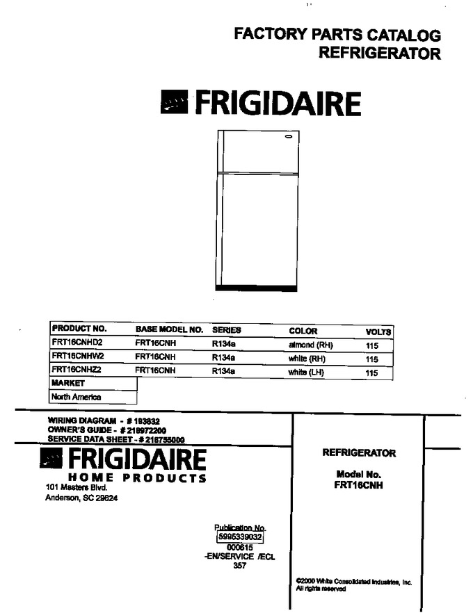 Diagram for FRT16CNHD2