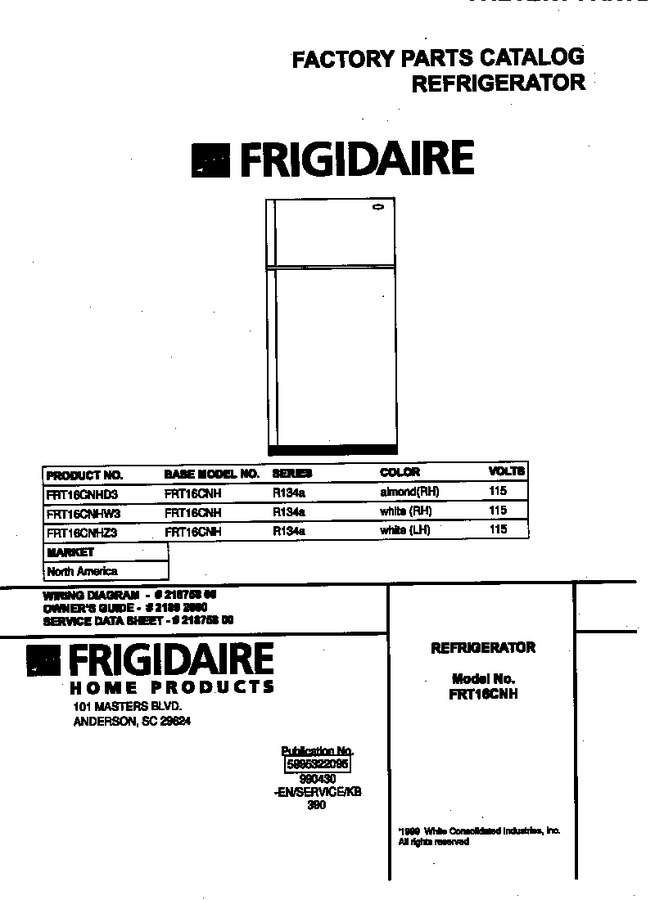 Diagram for FRT16CNHD3