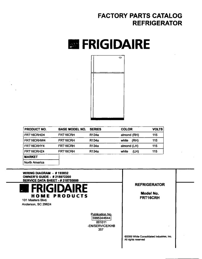 Diagram for FRT16CRHW4