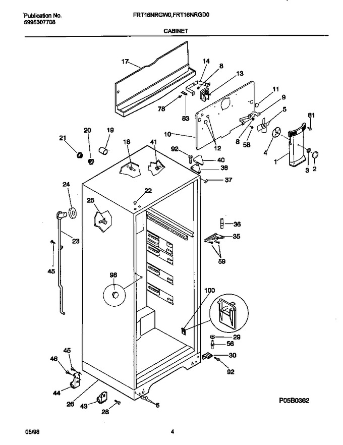 Diagram for FRT16NRGD0