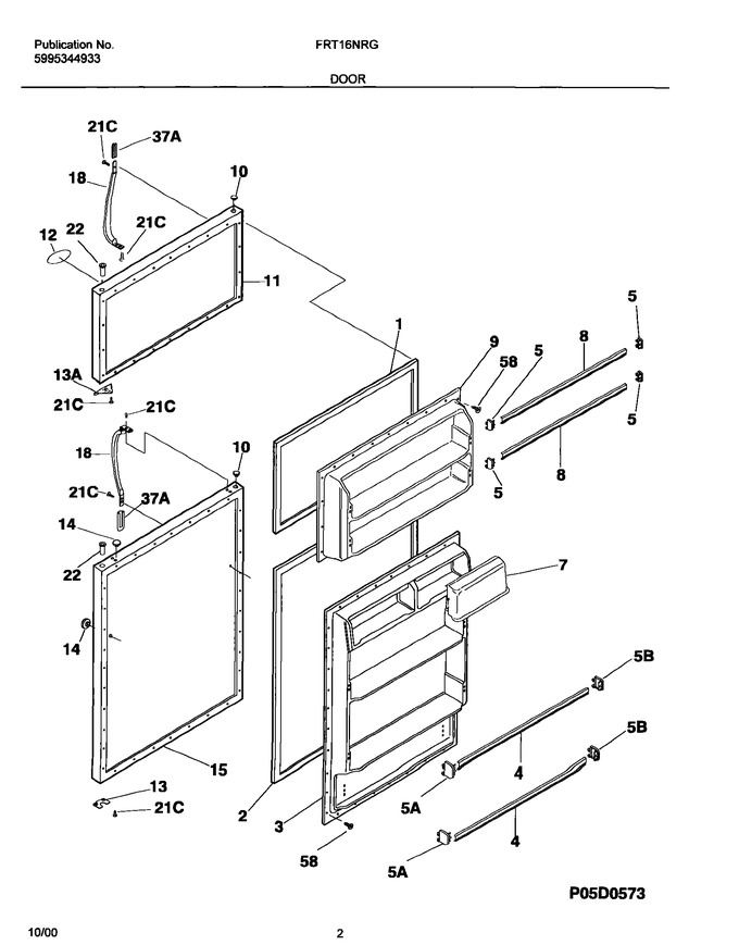 Diagram for FRT16NRGZ8