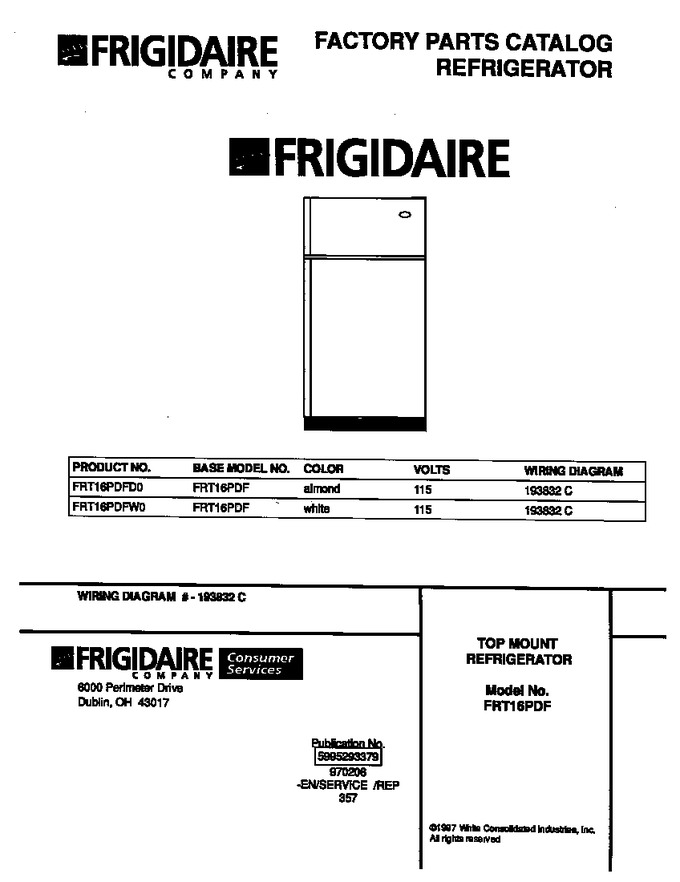 Diagram for FRT16PDFW0