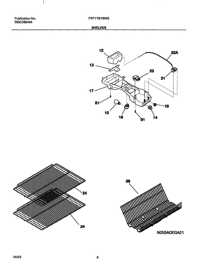 Diagram for FRT17B1BW0