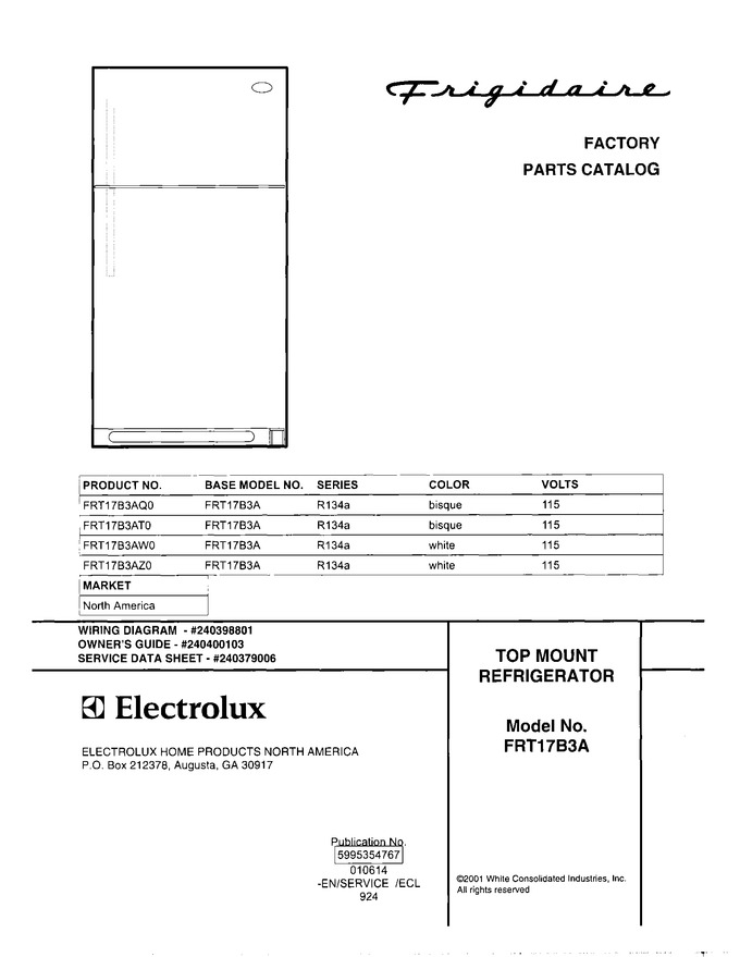 Diagram for FRT17B3AT0