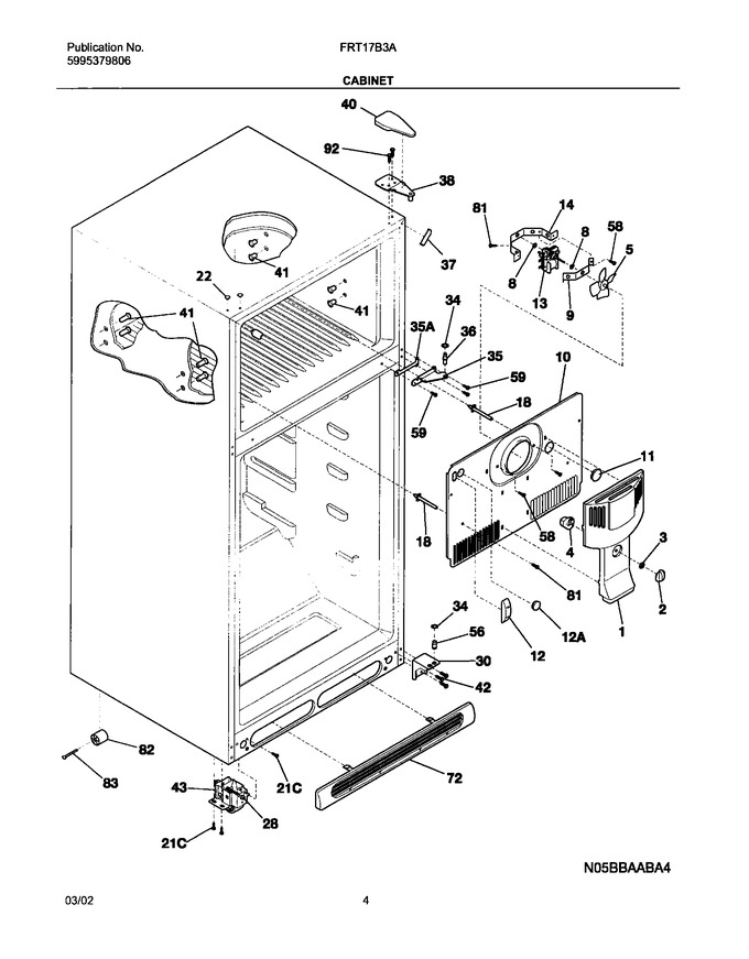 Diagram for FRT17B3AW3