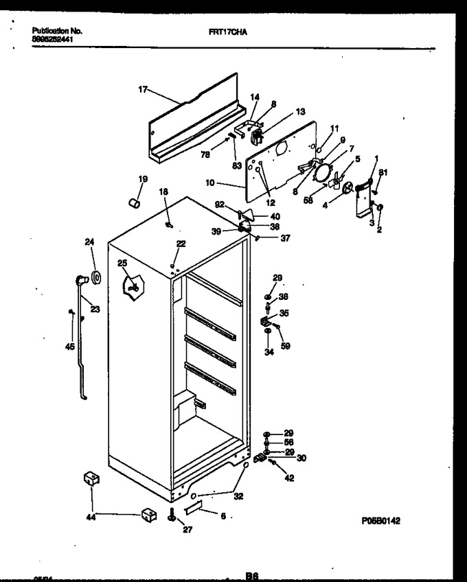 Diagram for FRT17CHAW0