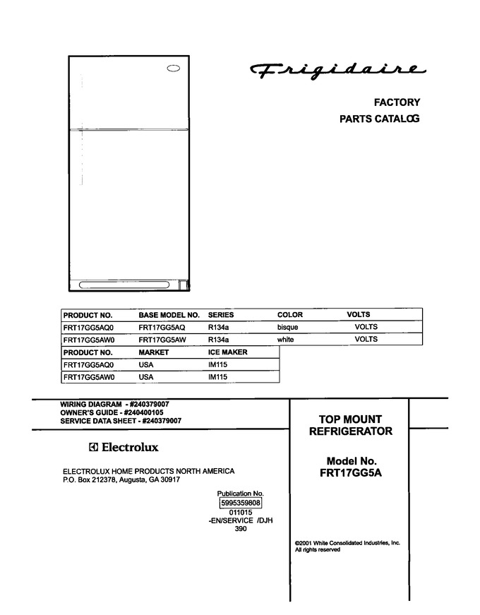 Diagram for FRT17GG5AQ0