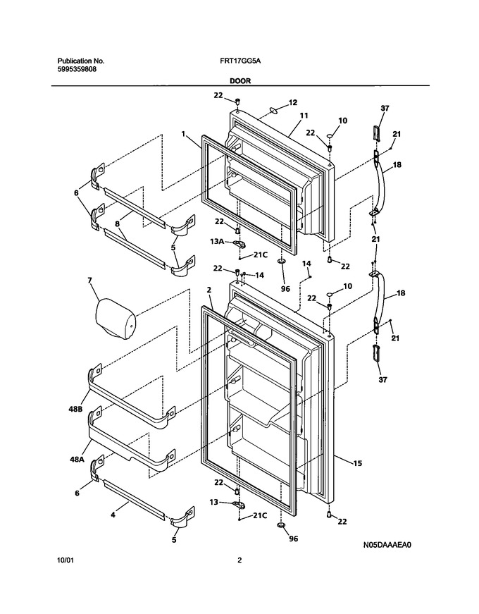 Diagram for FRT17GG5AW0