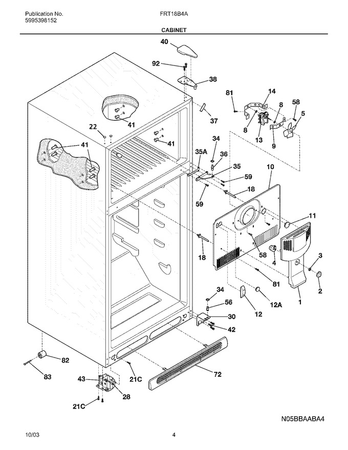 Diagram for FRT18B4AZ8