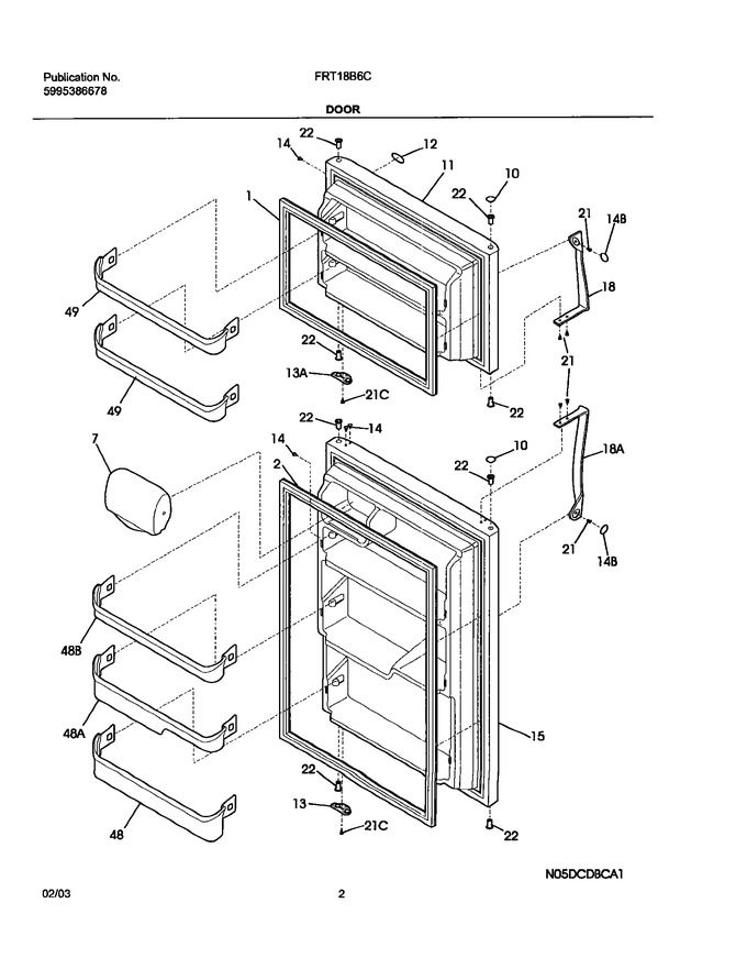 Diagram for FRT18B6CQ1