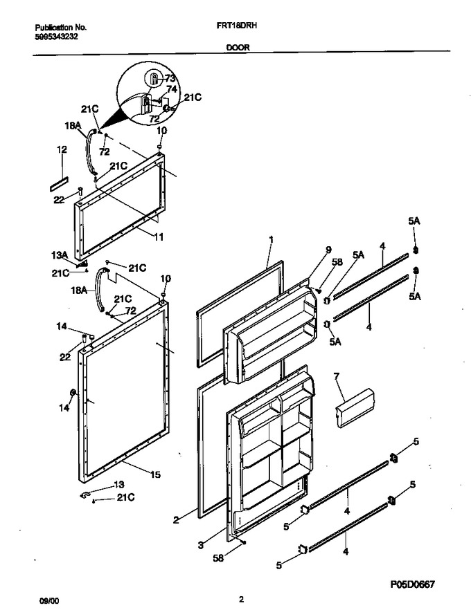 Diagram for FRT18DRHY1