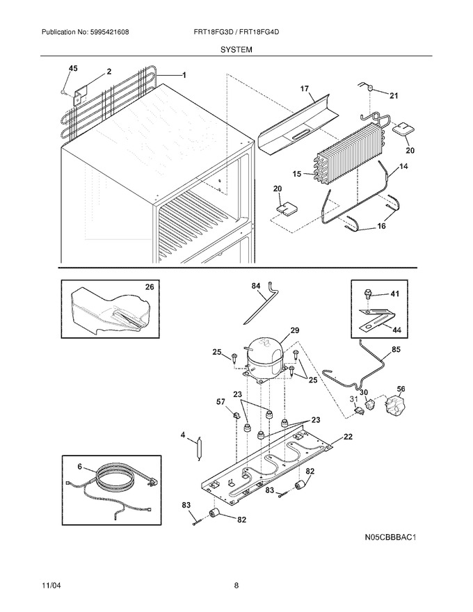 Diagram for FRT18FG3DW0