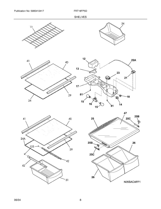 Diagram for FRT18FP5DK0